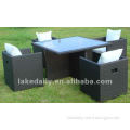 Aluminum Pe outdoor wicker furniture